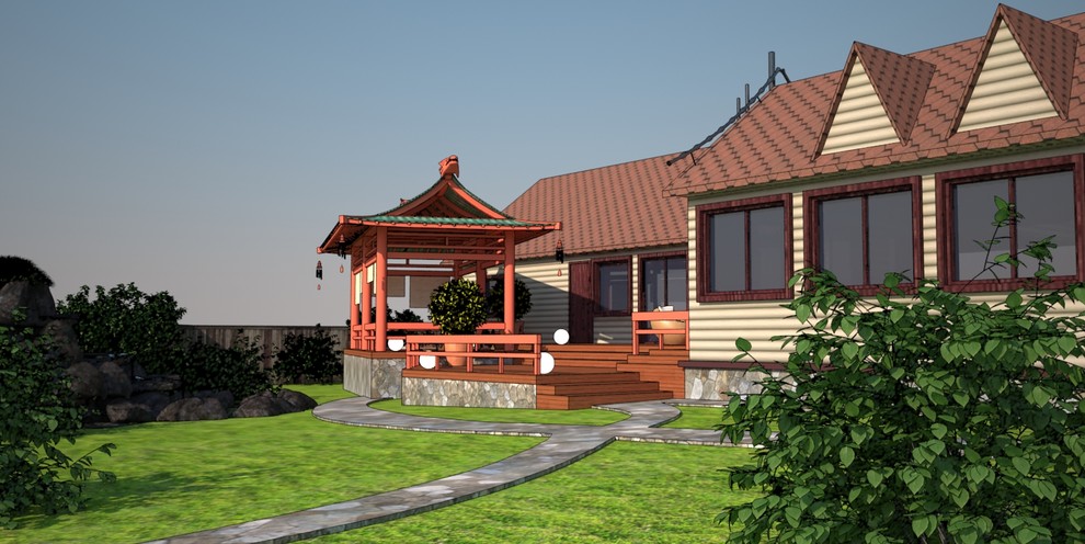 Баня в восточном стиле