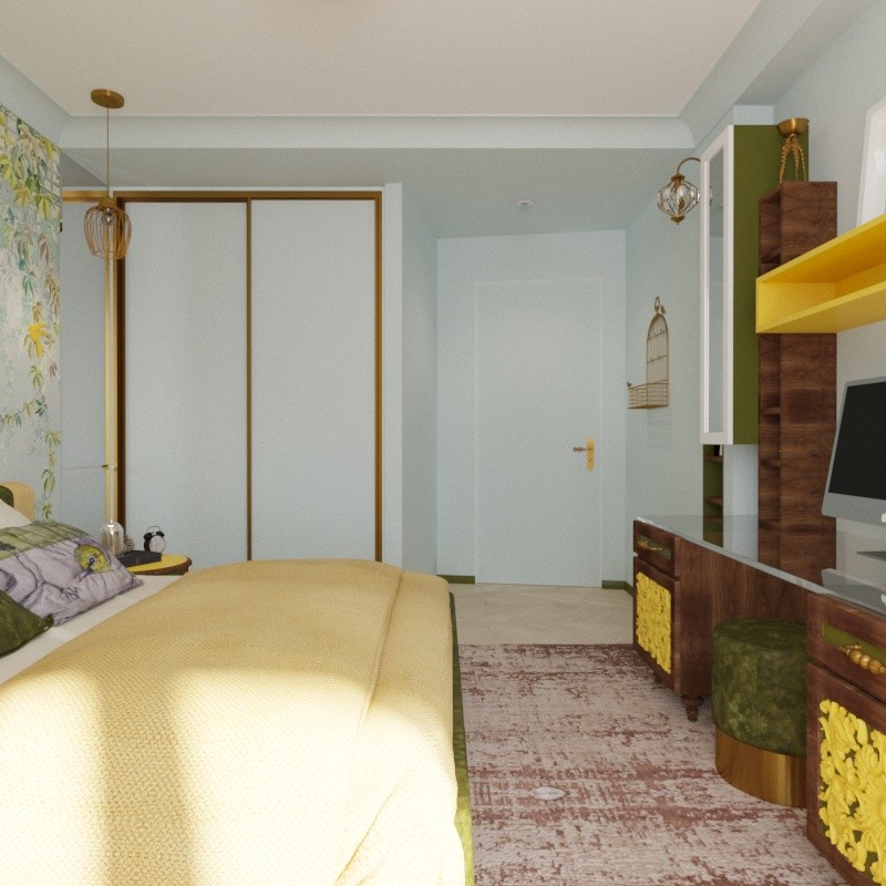 Восточная любовь по-уральски - спальня детская