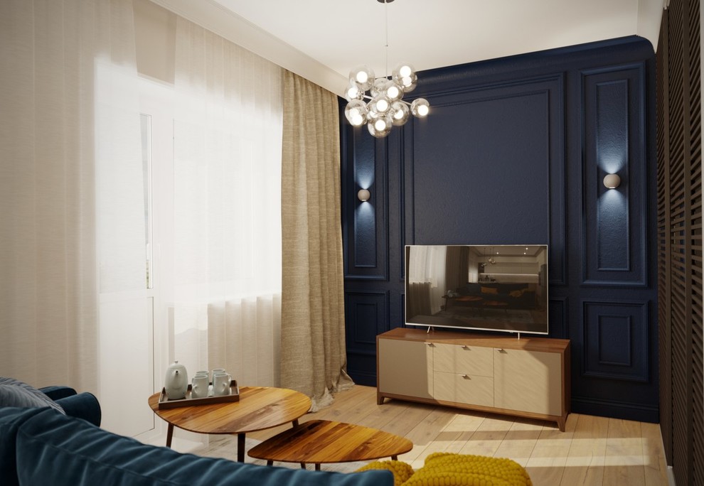 Проект квартиры 44 кв.м в Иркутске для молодой девушки студента