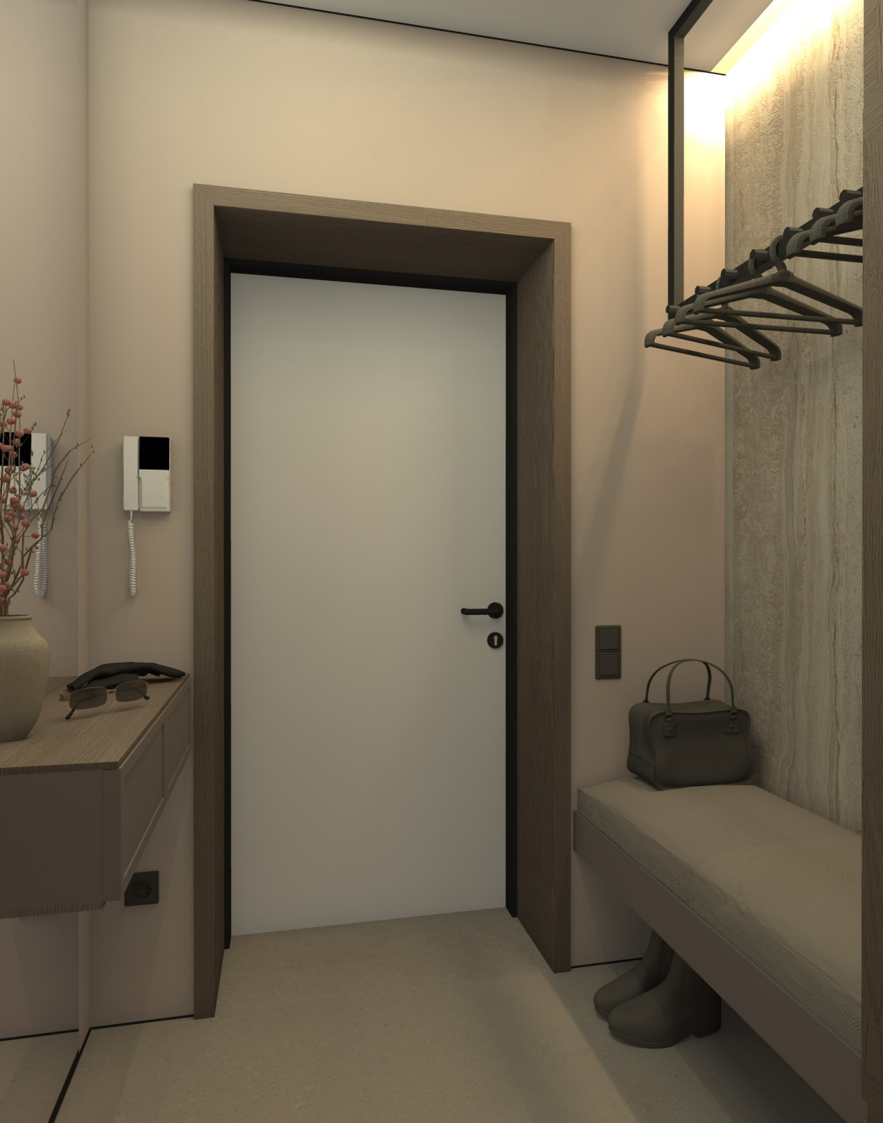 Проект двухкомнатной квартиры в г. Зеленоградске