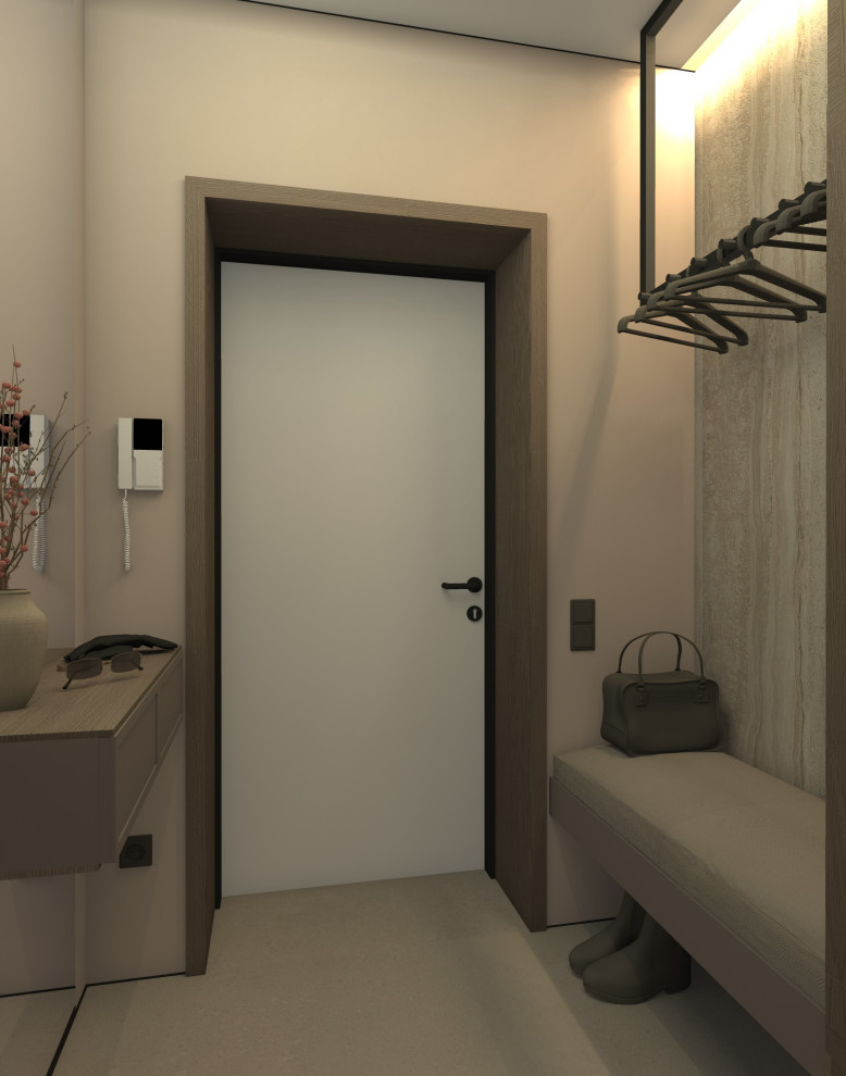 Проект двухкомнатной квартиры в г. Зеленоградске