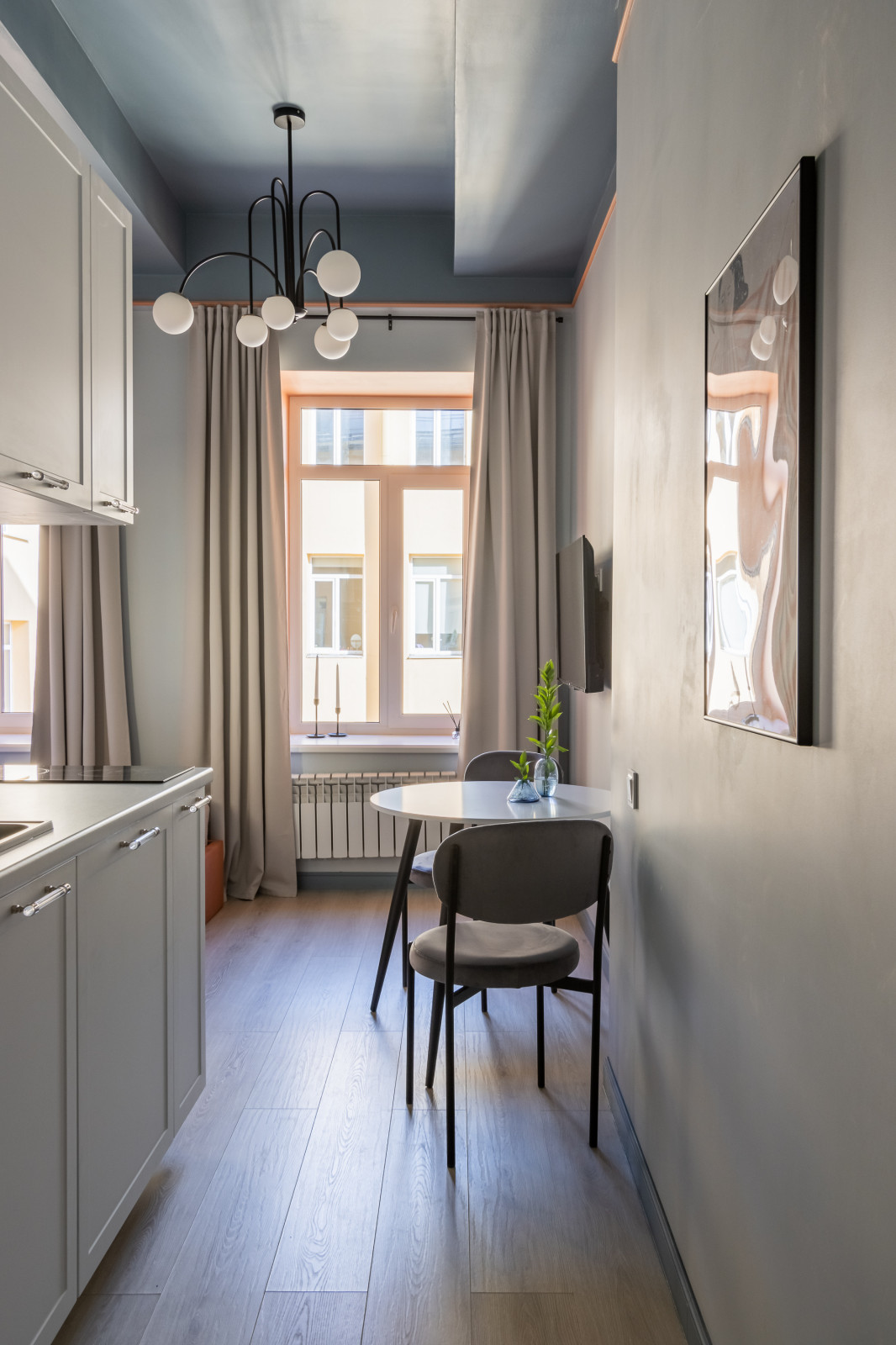 Студия в дореволюционном доме