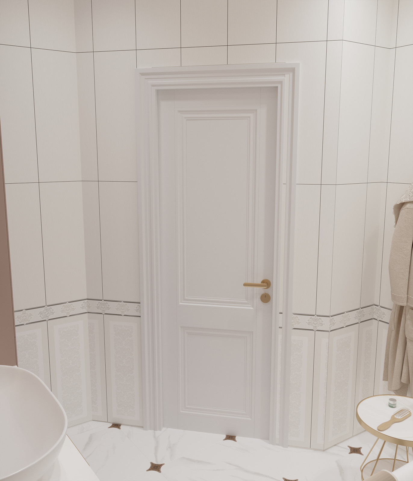 Нежная квартира неоклассика