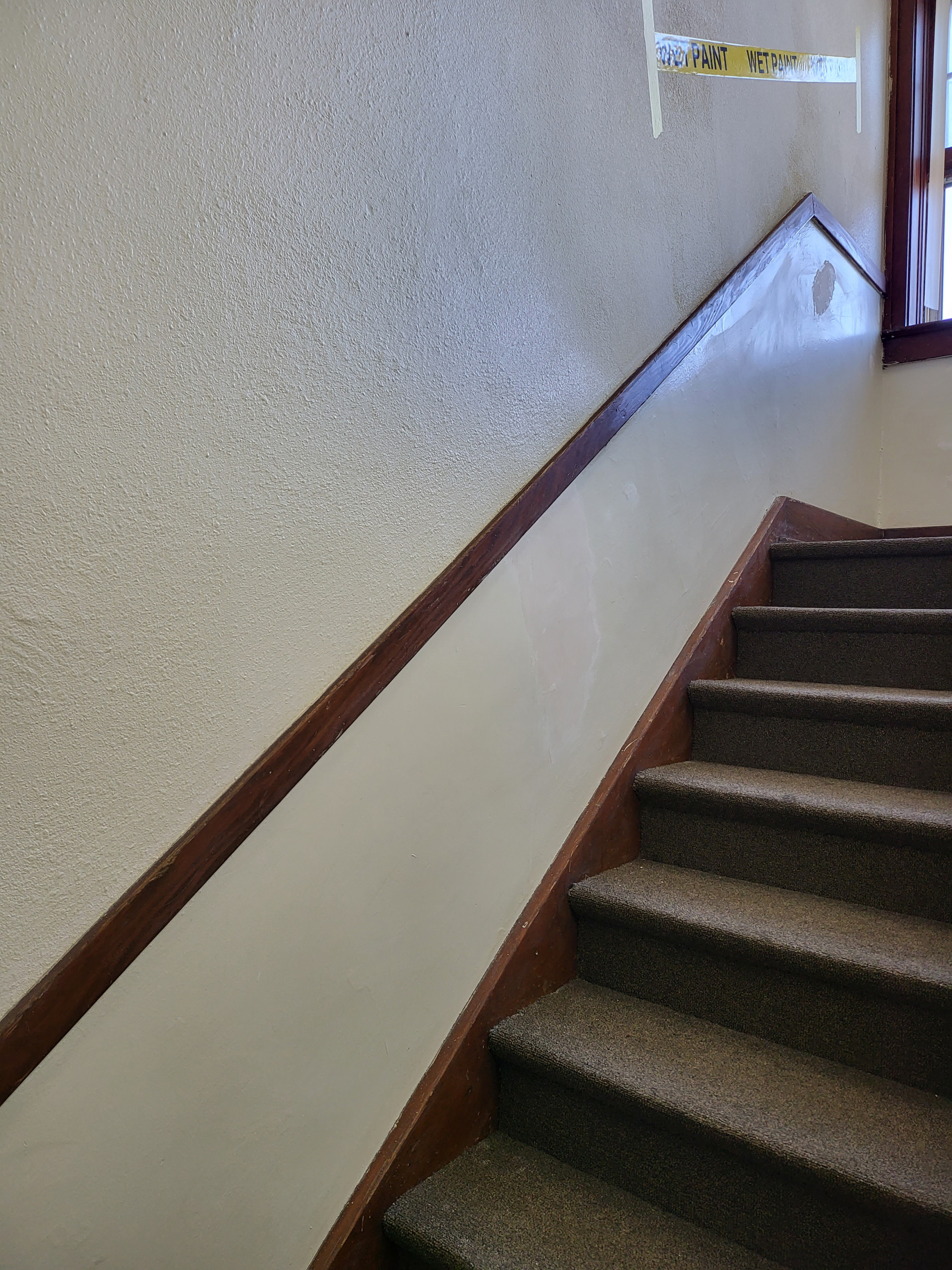 Apartment Complex Hallway Renovation and Repair Before