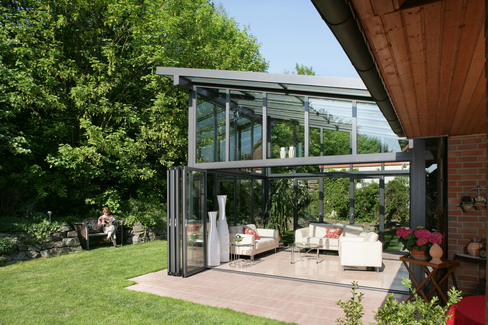 Modern sunroom in Other.