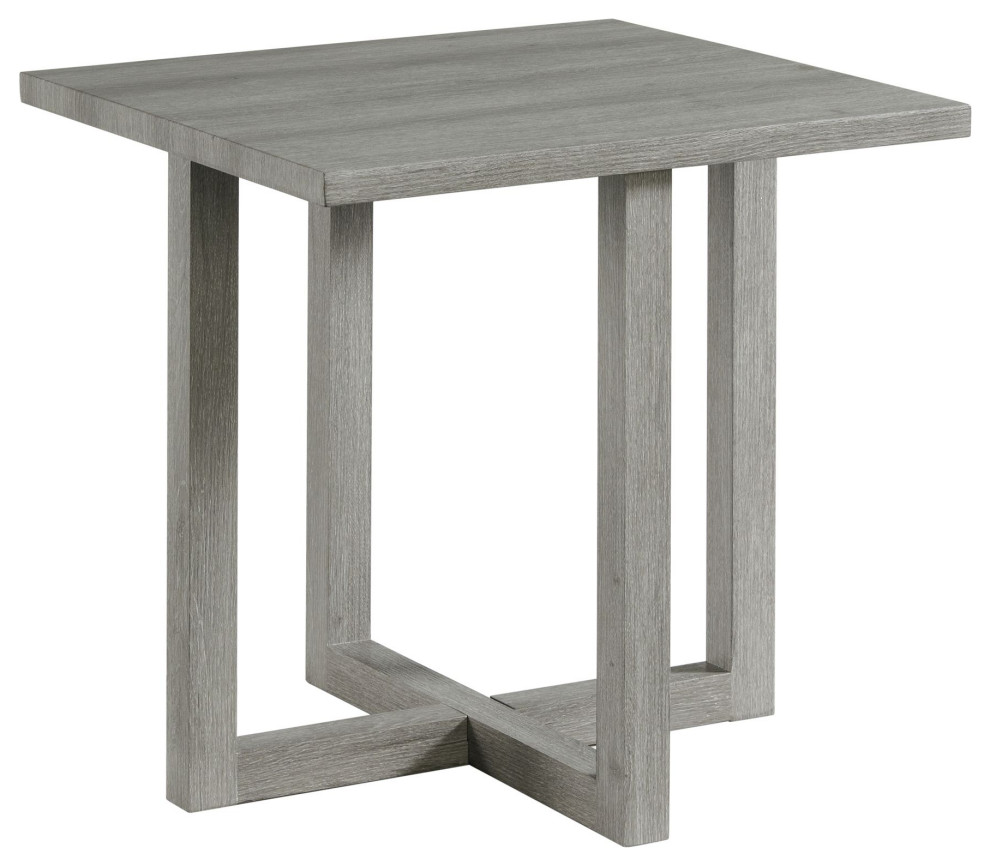 Picket House Dawson End Table, Gray Transitional Side Tables And