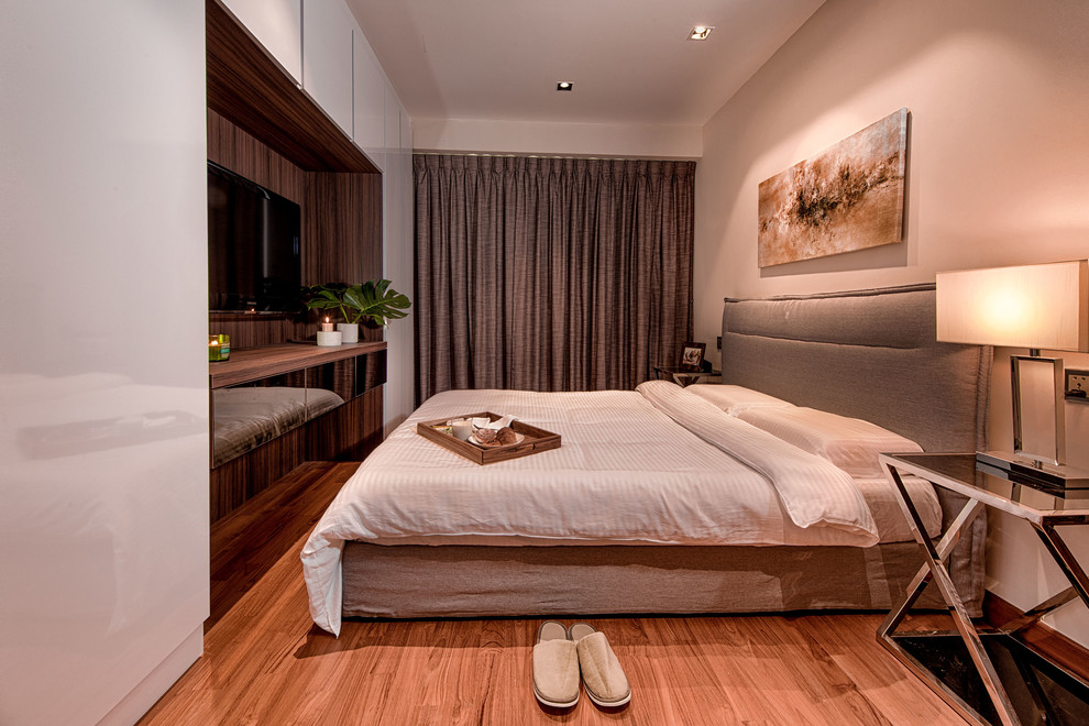 Bedroom Contemporary Bedroom Singapore by Mr Shopper Studio