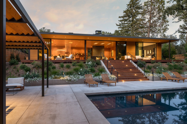 Glen Ellen Residence retro-gaardhave