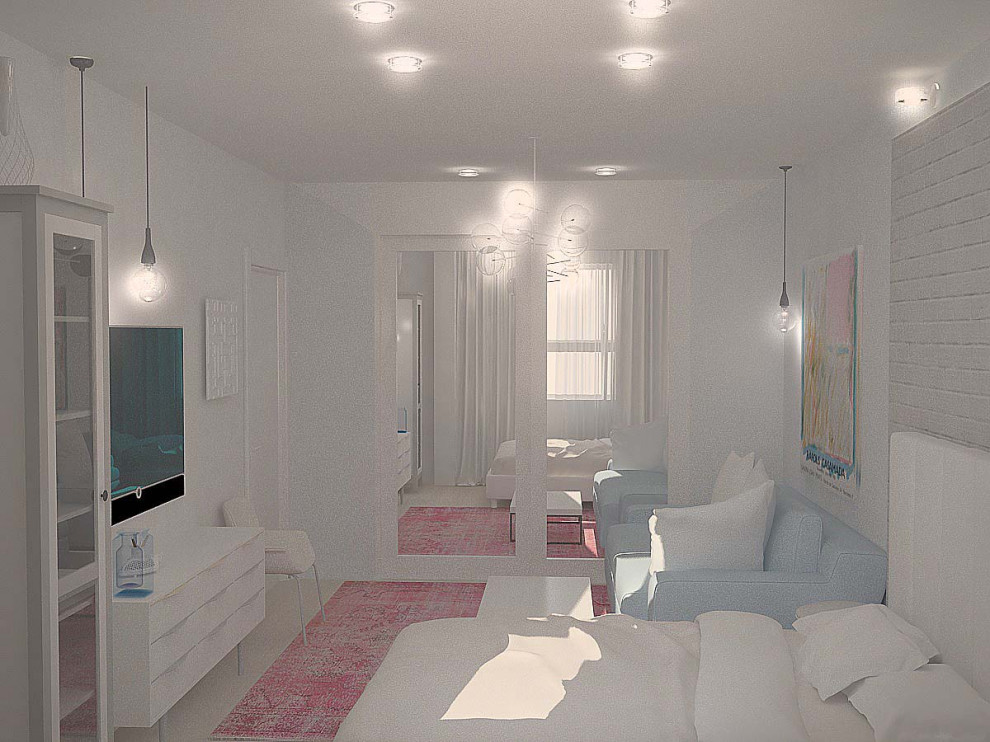 Однокомнатная квартира в г.Спутник.