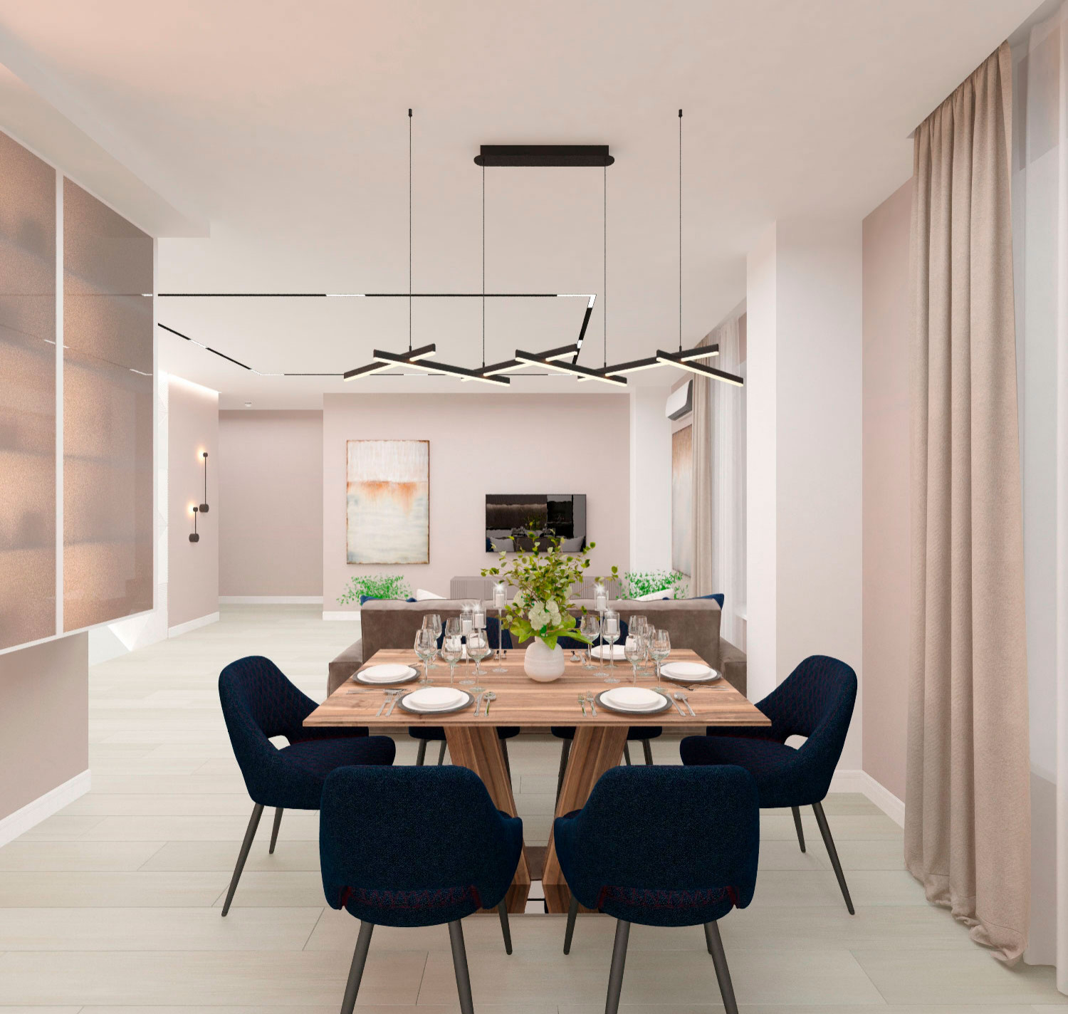 Квартира ЖК Ньютон, 105 м2