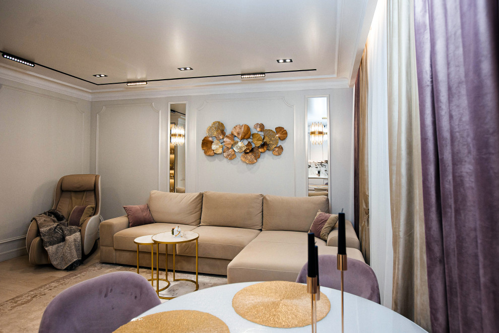 Реализация "Умеренный шик на 60 м2"