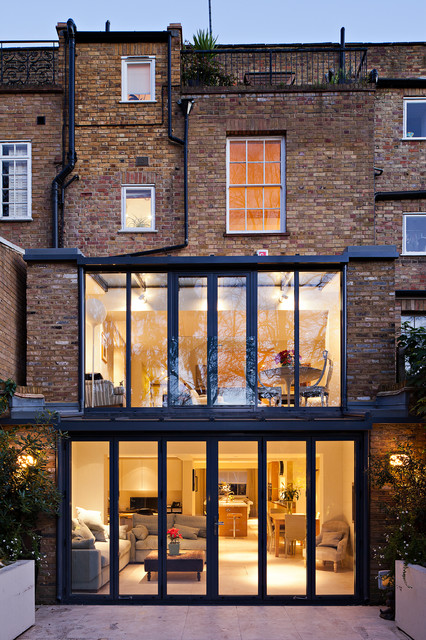 Fulham road industriell-fasad
