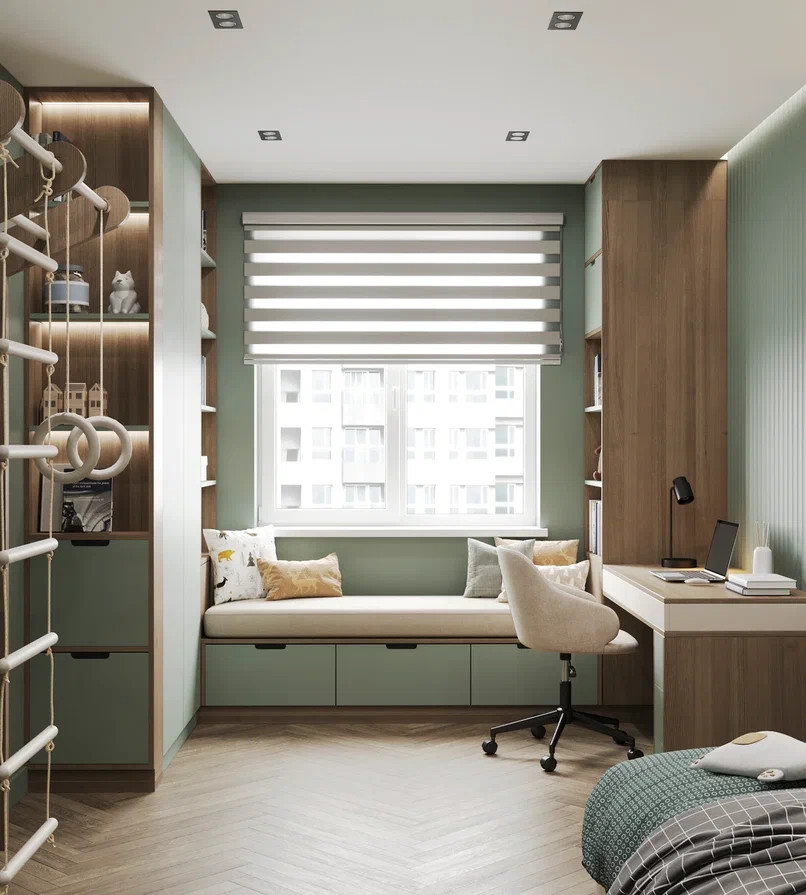 современный минимализм с элементами скандинавского  стиля