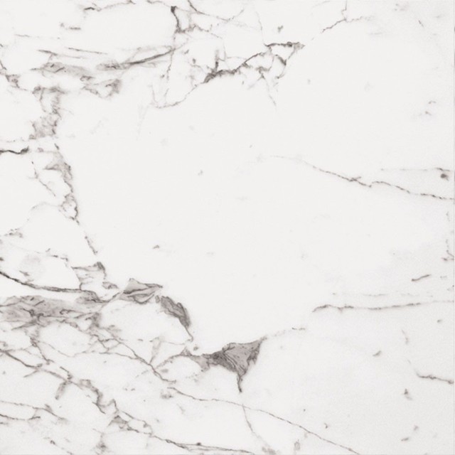 Arabescato Veined White Marble Effect Polished Tiles, 750x750 mm, 1 m2