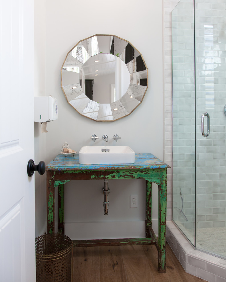 Example of a beach style bathroom design in Orange County