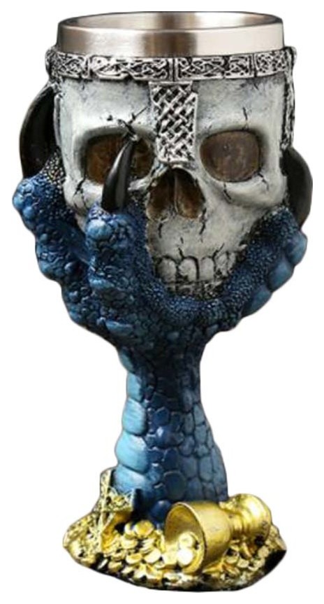 3D Stereo Skull Design Champagne Glass Cocktail Glass 150 Ml