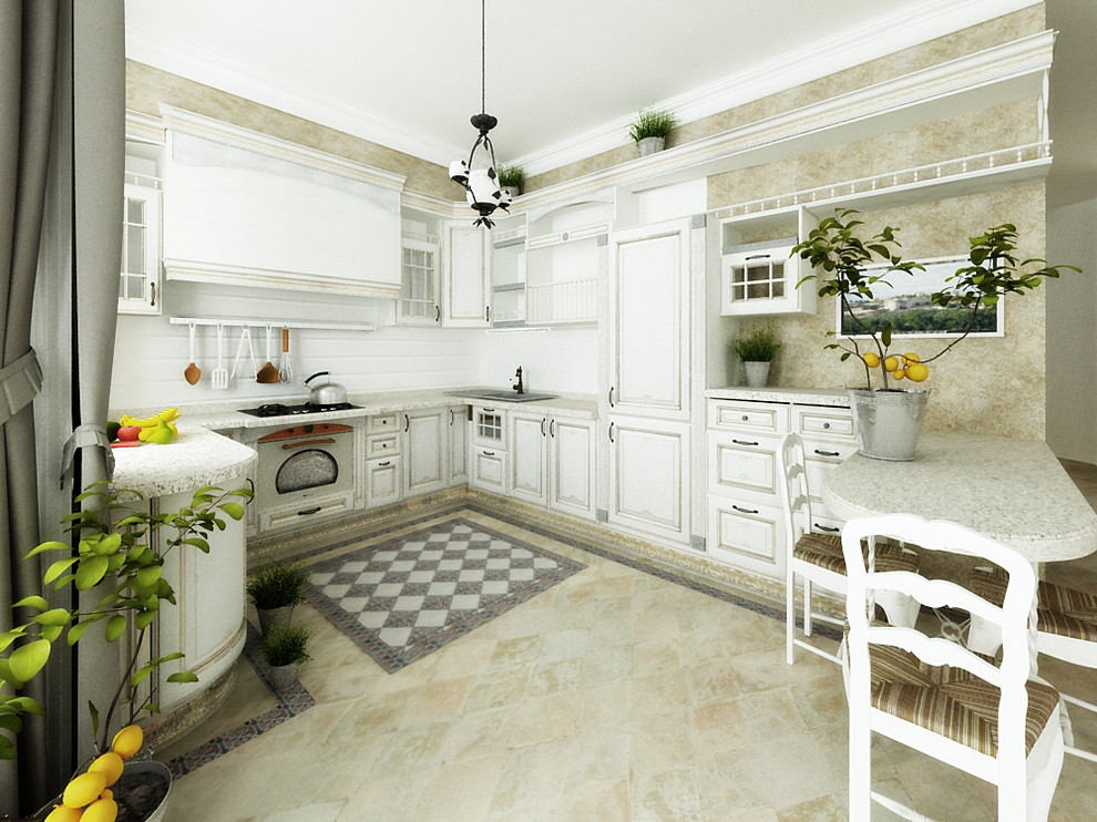 кухня в загородном доме