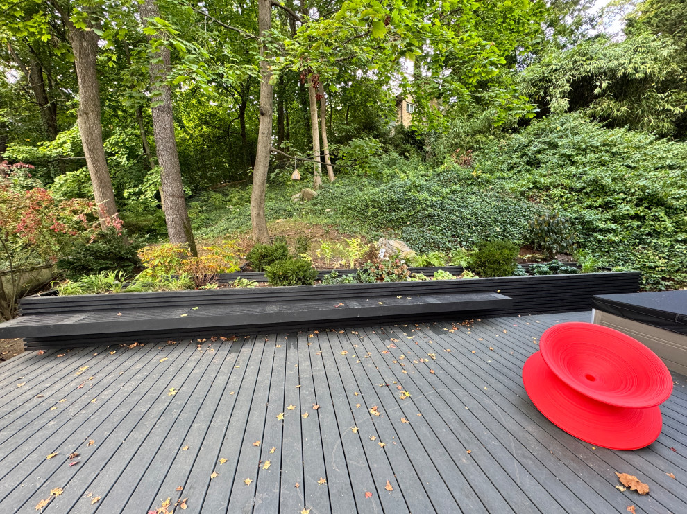 Riverdale, The Bronx, NY  oversized deck