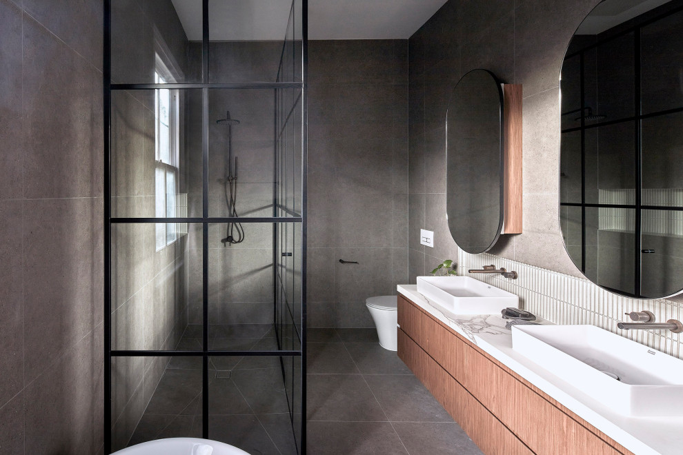 village studio - Contemporary - Bathroom - Melbourne - by Mcmahon and ...