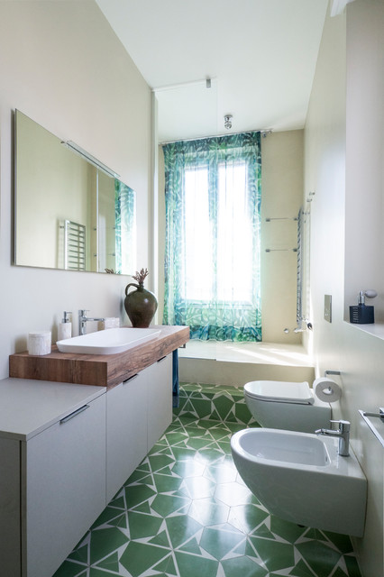 Classico e moderno | 240 MQ modern-bathroom