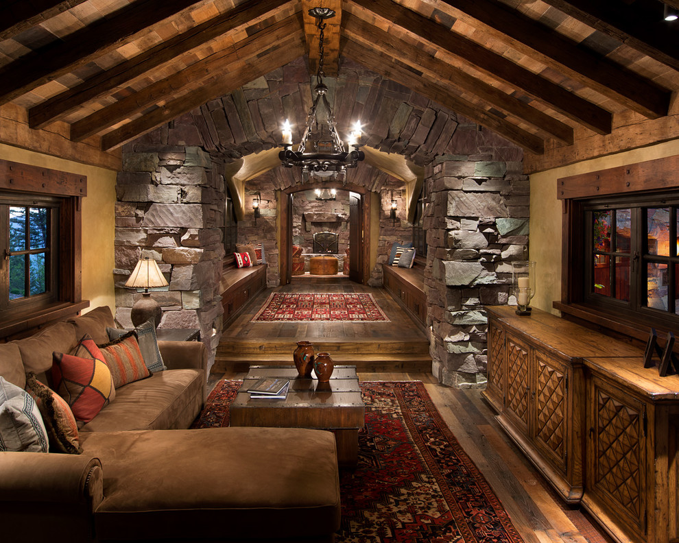 Great Northern Lodge - Rustic - Family Room - Other - by Centre Sky ...