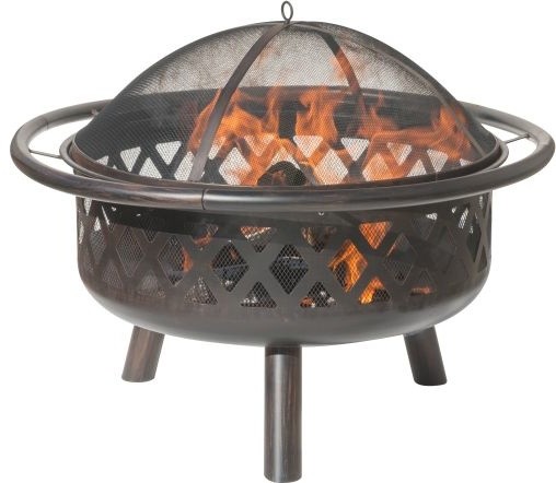 Dagan Fp 1024 Criss Cross Style Design Fire Pit Bronze Dagan Fp 1024 Criss Cross Style Design Fire Pit Bronze Transitional Pits By Chimney