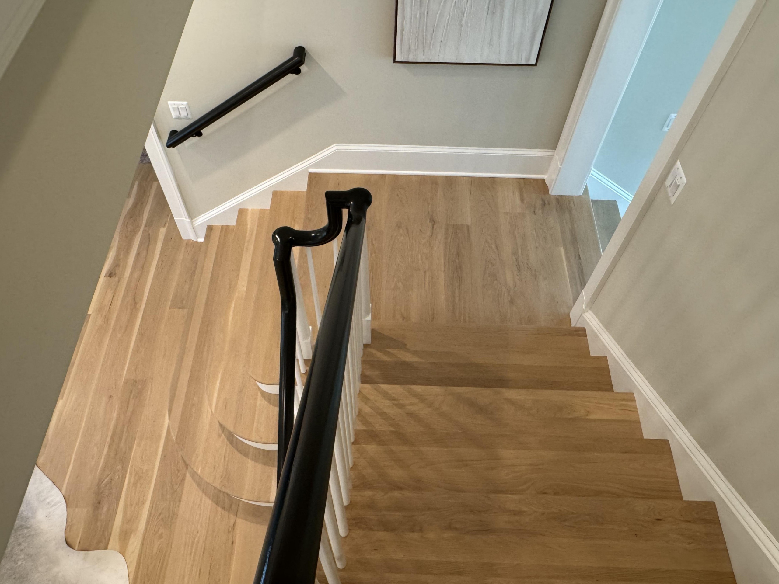 138_Elegant Double Bullnose Entry Stair, Bethesda, MD 20814