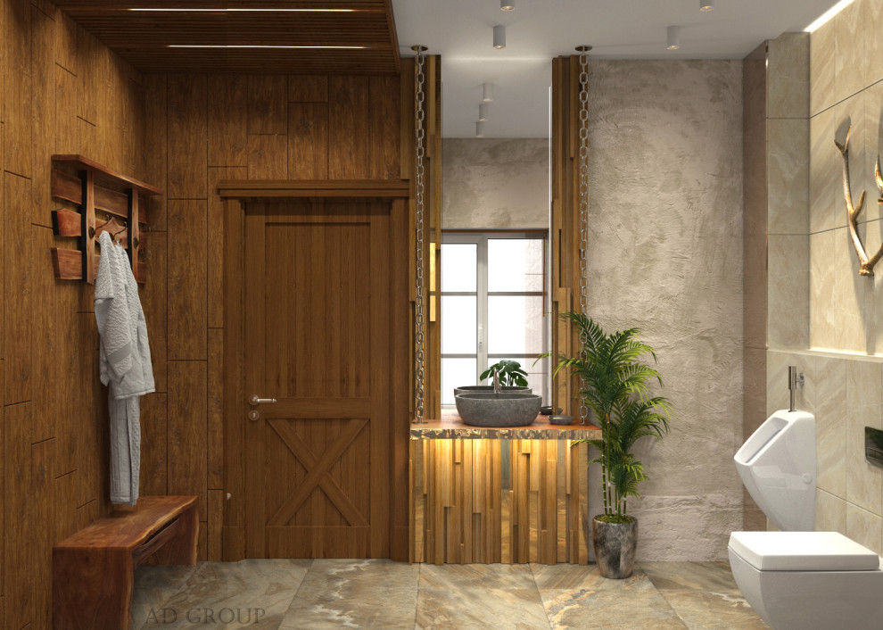 Банный комплекс в стиле Шале