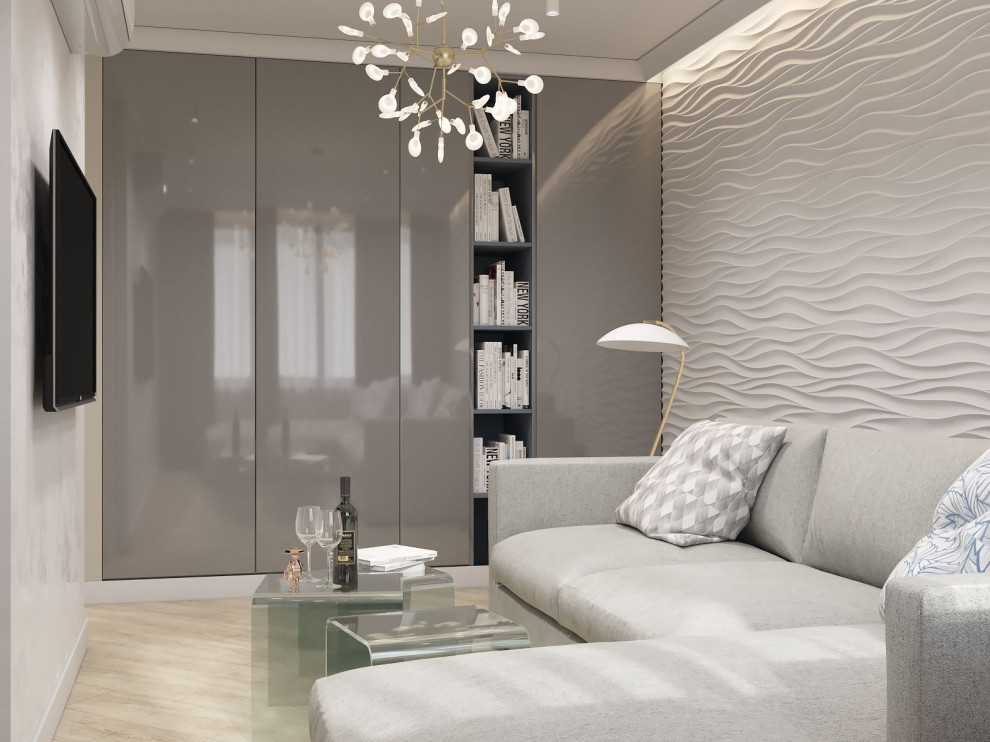 Интерьер квартиры 70 кв.м. для семьи с двумя детьми