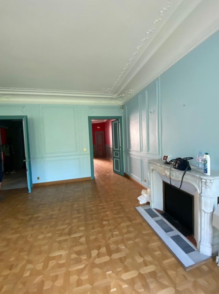 Projet Haussmann - Rénovation complète d'un appartement de 188m2.