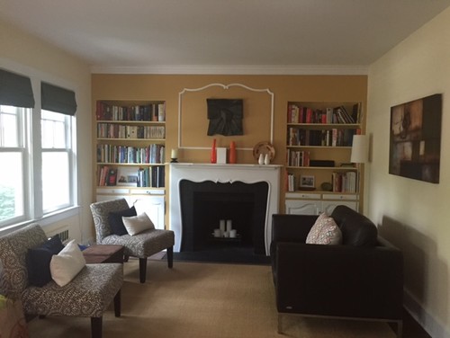 Living Room With Fireplace In Middle living room with door in middle and two additional openings - help! Living Room With Fireplace In Middle living room with door in middle and two additional openings - help!