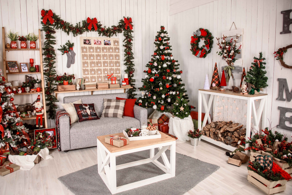 Фотозона в скандинавском стиле