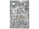 RIZZY Elite 5'2 x 7'9 Gray, Denim and Charcoal Area Rug