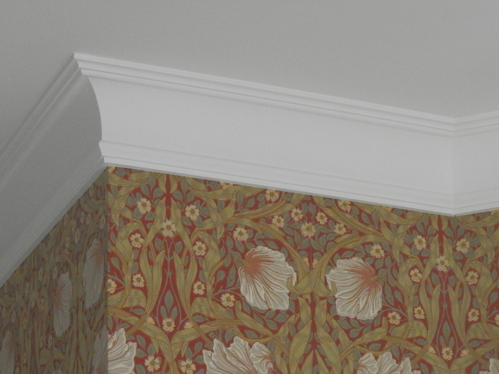 Наша лепнина в проекте с стиле модерн