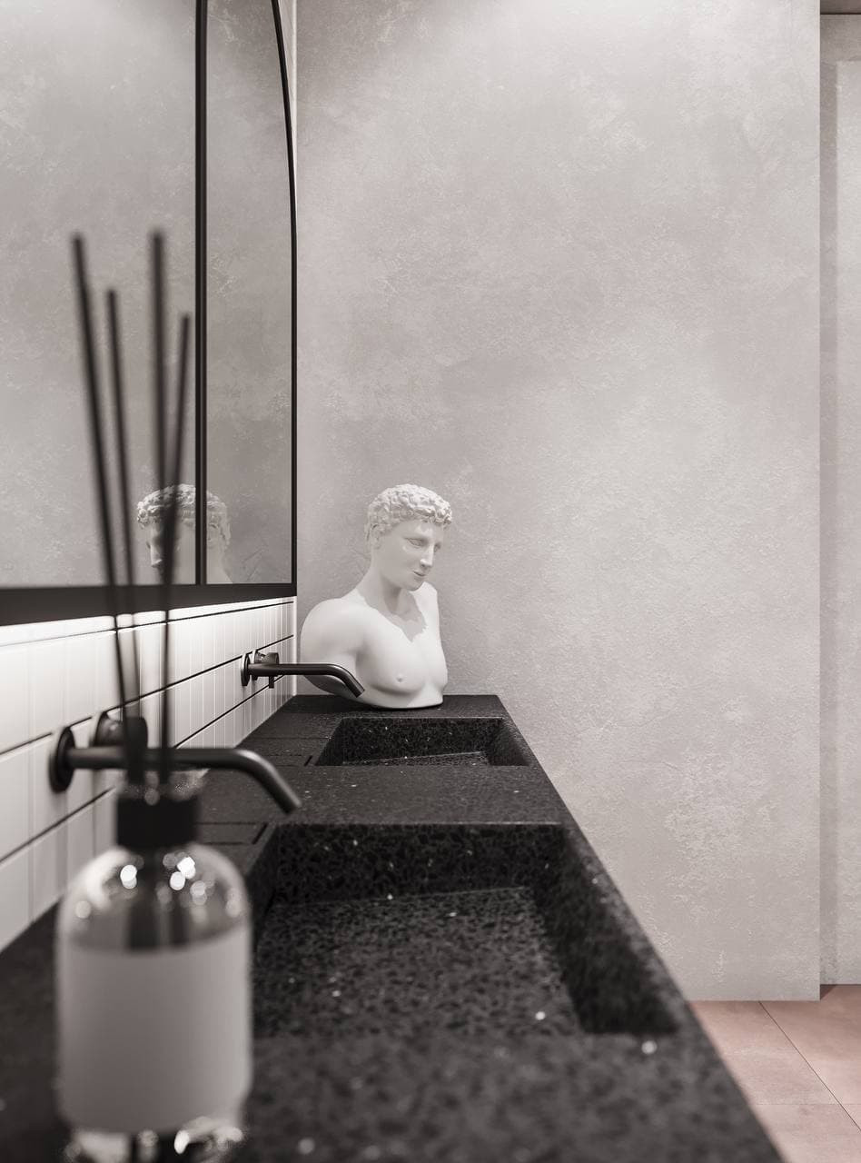 Ванная комната проекта Pebble