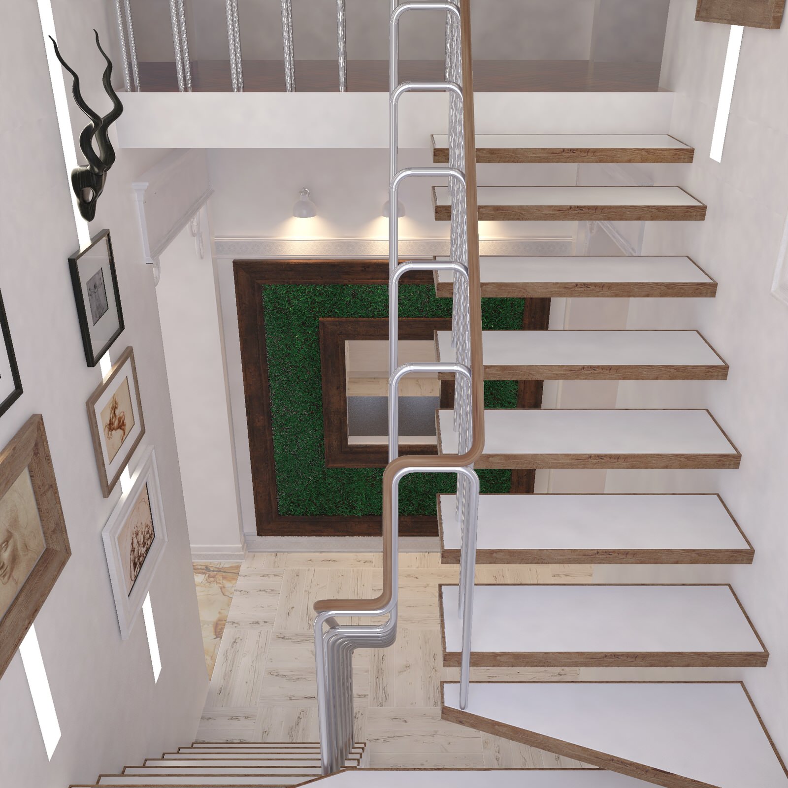 Дизайн-проект загородного дома в г. Пермь