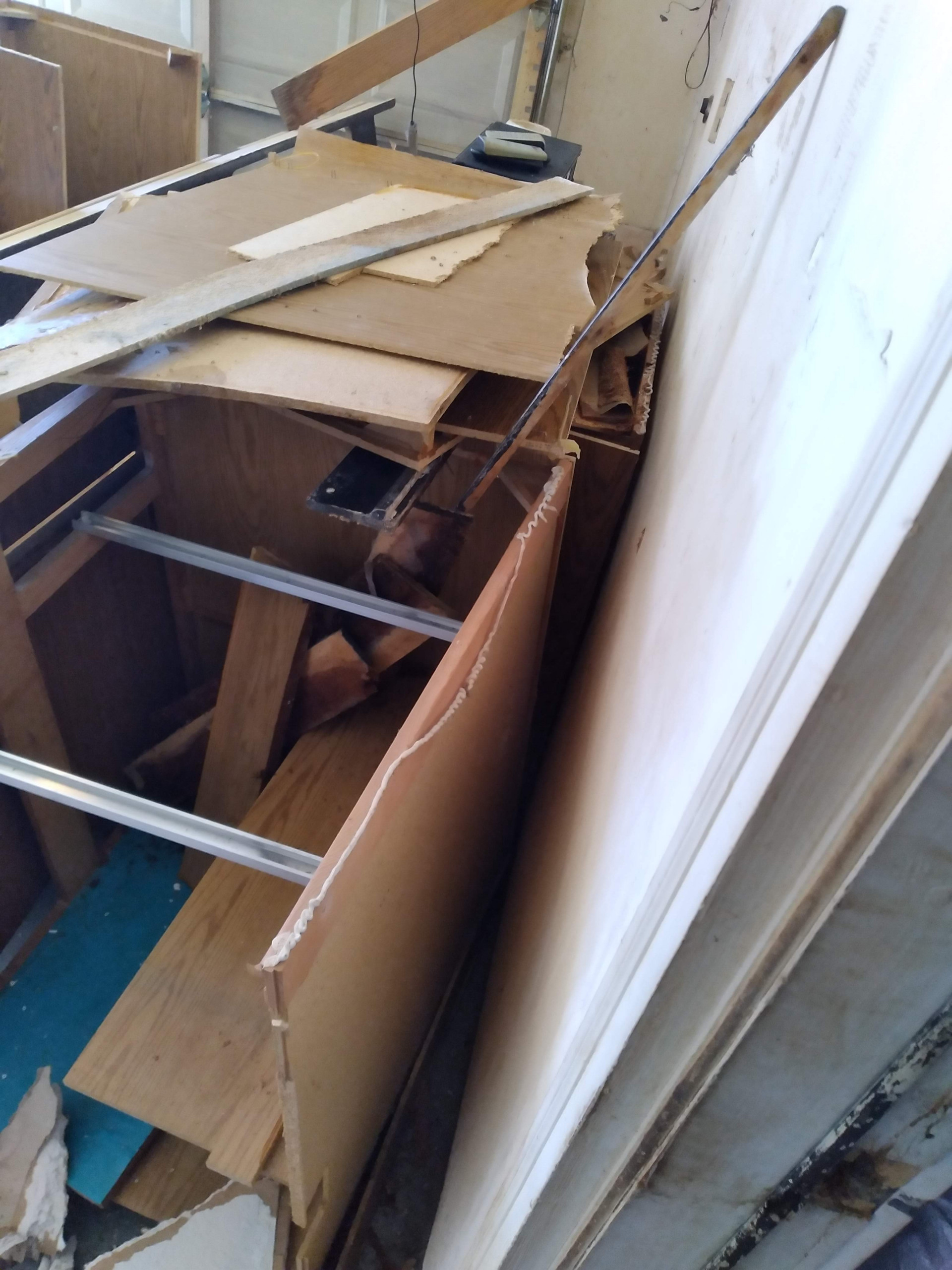 Kitchen Water Damage