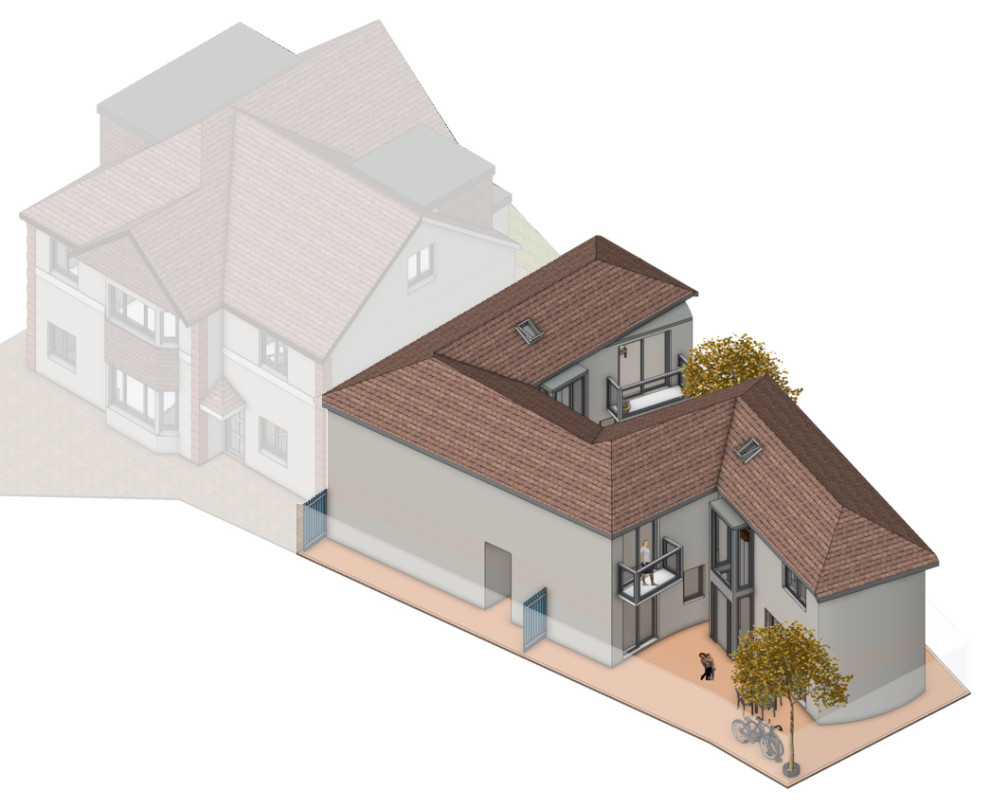2-storey semi-detached courtyard dwelling houses