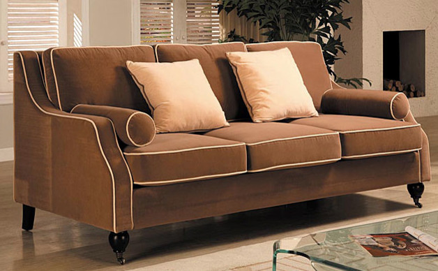 Carolyn Sofa with Contrast Piping