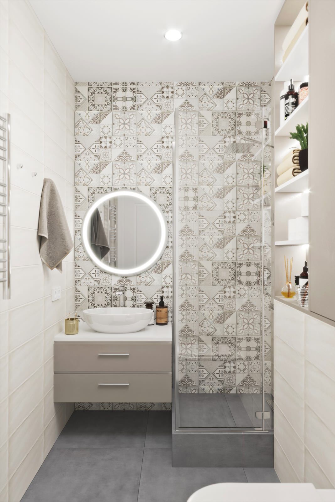 Квартира в неоклассике 40 кв.м.