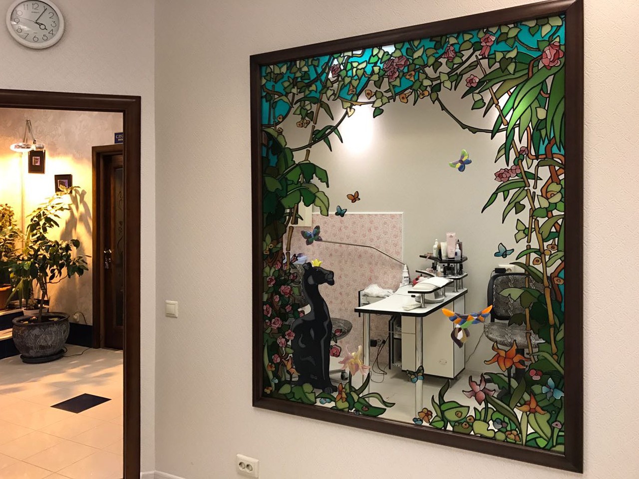 Зеркала с витражами