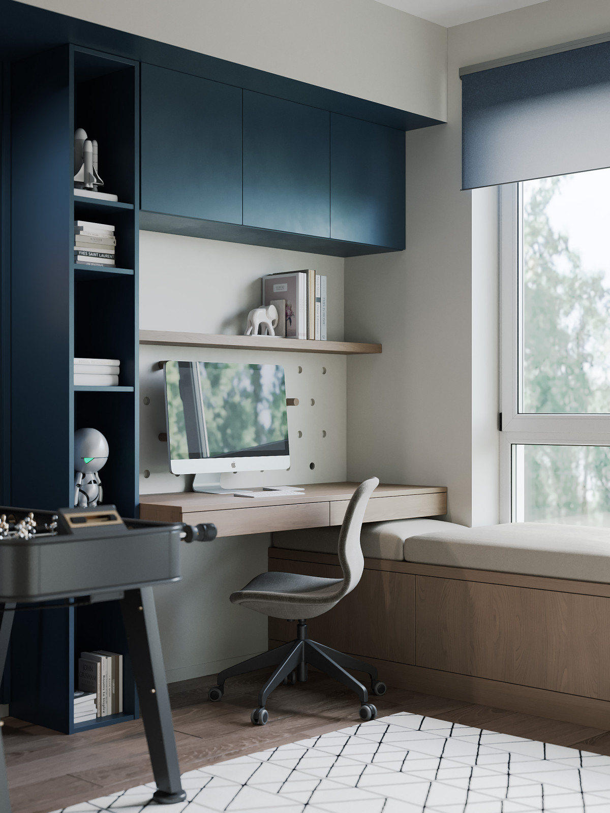 Дизайн-проект квартиры в Москве, 120 кв.м