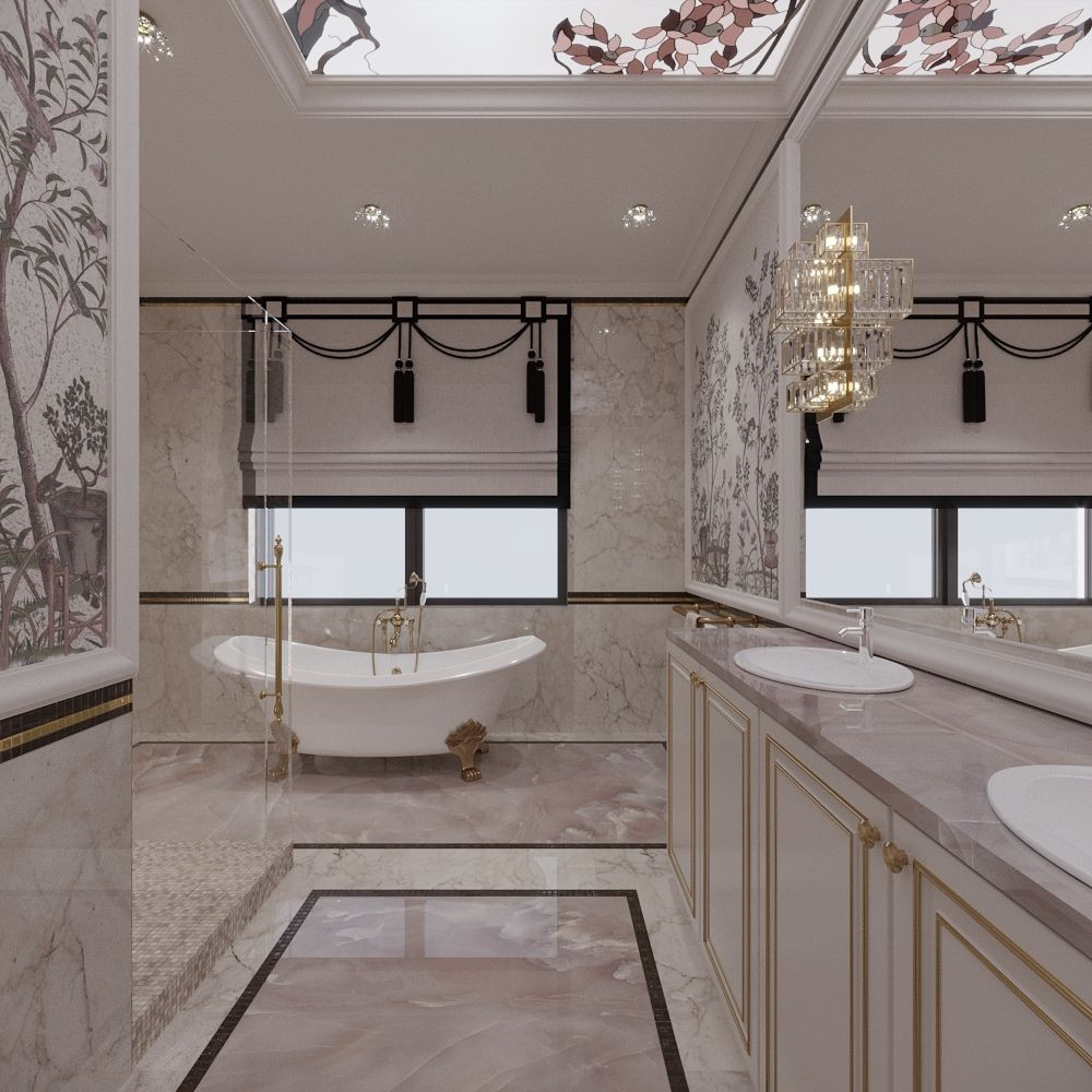 Дизайн таунхауса 100 кв. м в Куркино