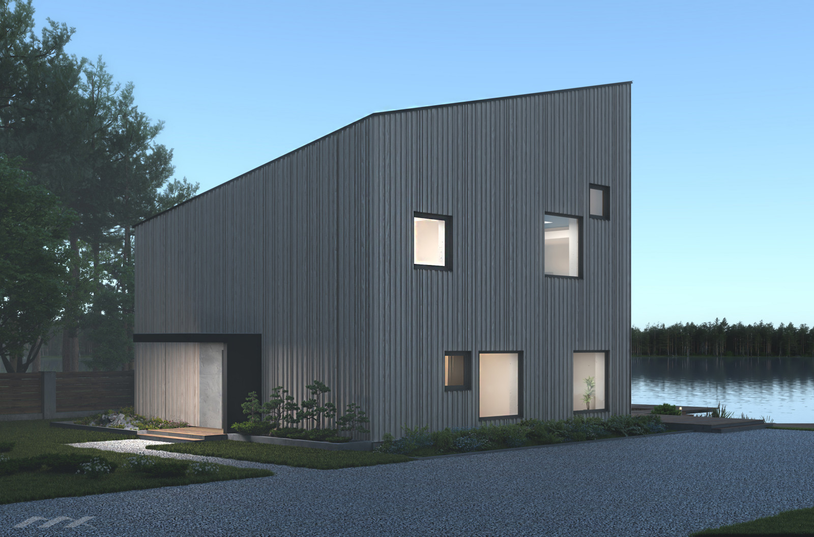 Типовой энергоэффективный дом Т1-1