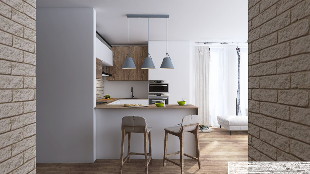 Кухня в доме массив Белоостров