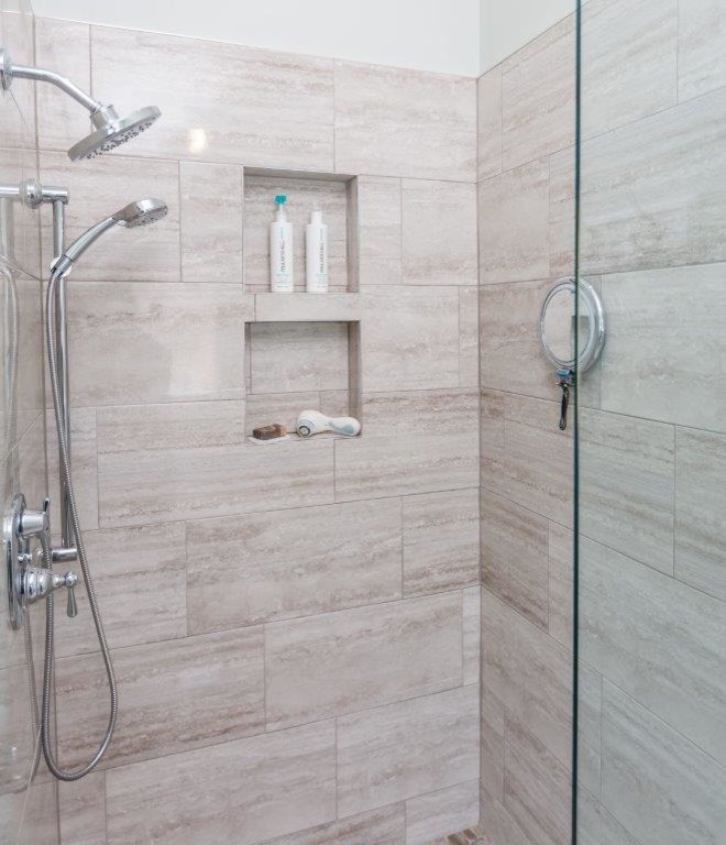 Inspiration for a transitional bathroom remodel in Boston
