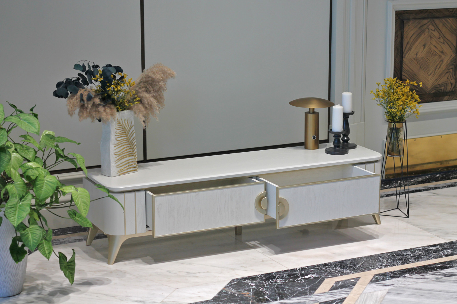 Тумба приставная на базе коллекции Luna | цвет Эстелла