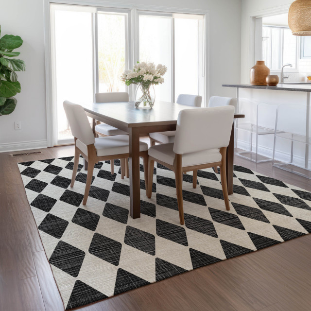 Machine Washable Indoor/Outdoor Chantille ACN578 Rug, 3' x 5 ...