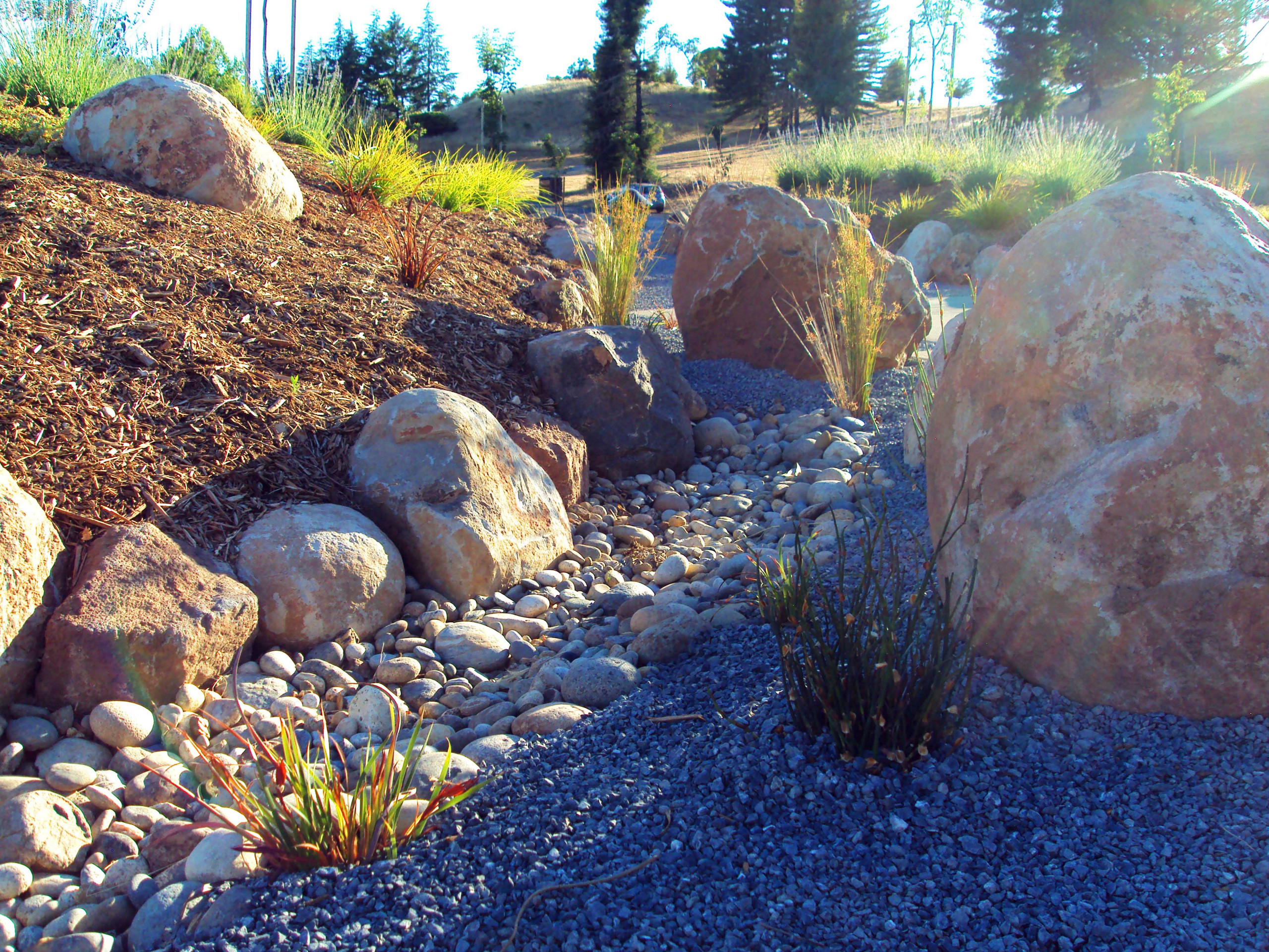 75 Front Yard River Rock Landscaping Ideas You'll Love - January, 2024