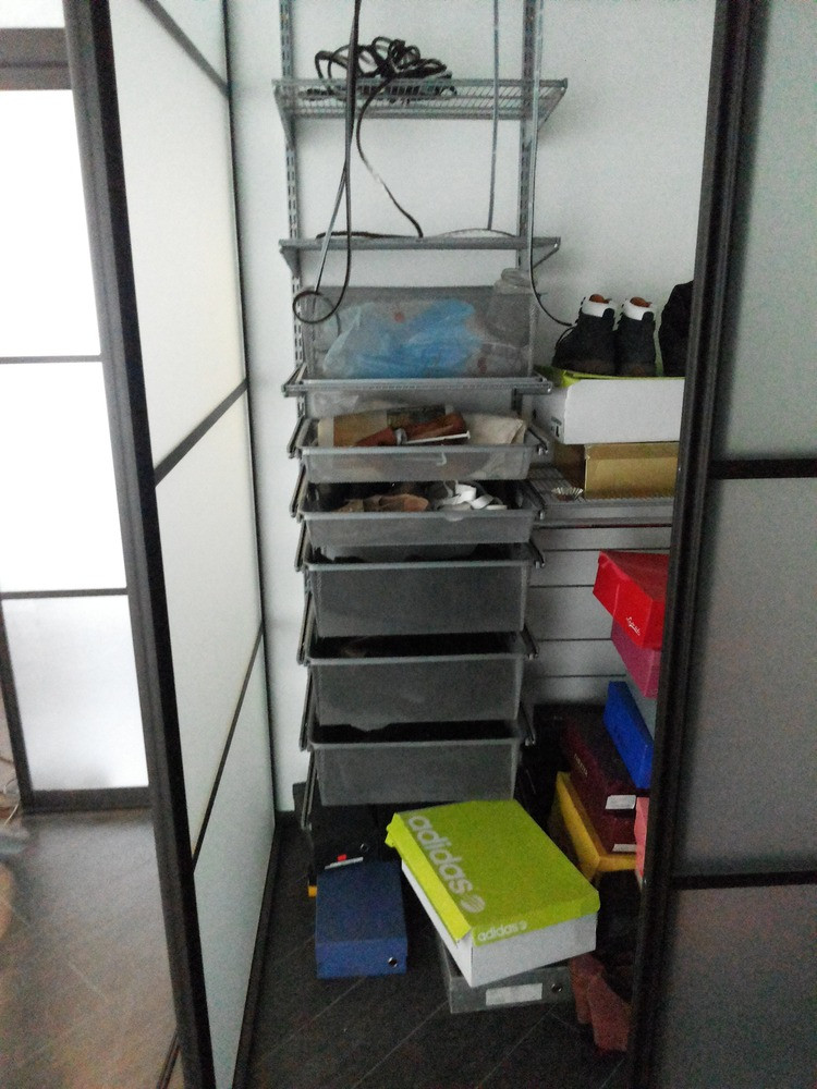 Гардеробные в Есентай аппарт